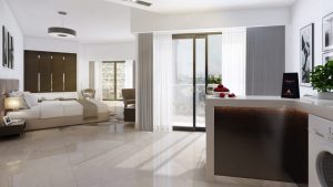 Saam Vega Apartments Studio Kitchen scaled e1611414078528